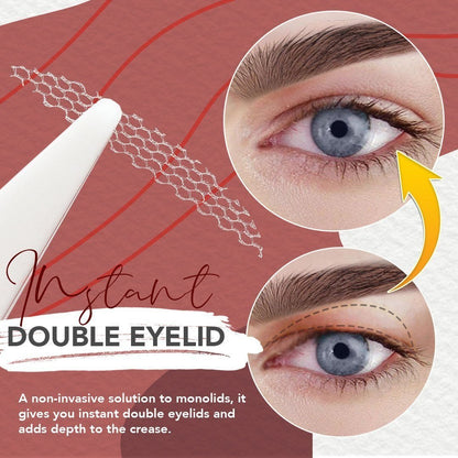 🔥BIG SALE🔥-GLUE-FREE INVISIBLE DOUBLE EYELID STICKER