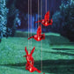🔥BIG SALE🔥 - Solar Cardinal Wind Chime Light