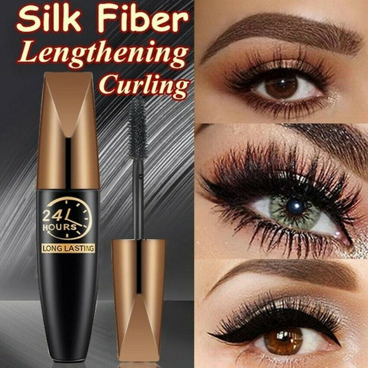 🔥Hot Valentine's Day sales & Best Gift🔥4D Waterproof Silk Fibre Thick Lengthening Mascara