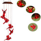 🔥BIG SALE🔥 - Solar Cardinal Wind Chime Light