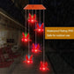 🔥BIG SALE🔥 - Solar Cardinal Wind Chime Light