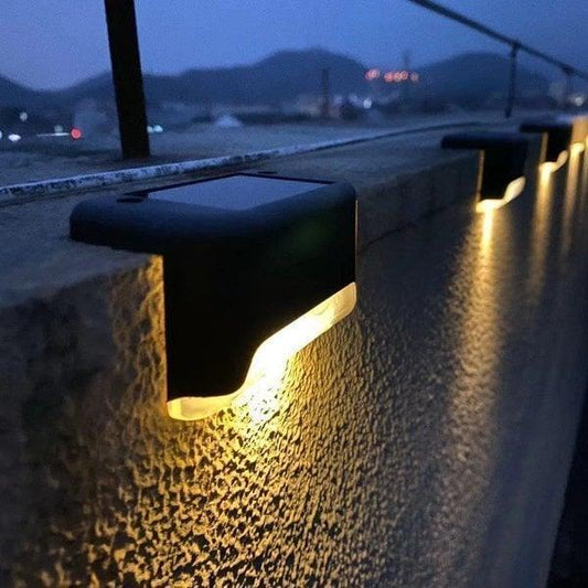 💝LED Solar Lamp Path Staircase Outdoor Waterproof Wall Light🔥BUY MORE SAVE MORE💝