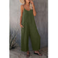 Loose Sleeveless Strap Stretchy Jumpsuit