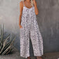 Loose Sleeveless Strap Stretchy Jumpsuit