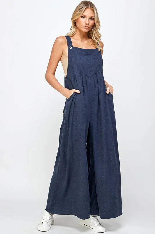 🔥Hot Valentine's Day sales & Best Gift🔥Plus Size Leisure Wide-Leg Jumpsuit